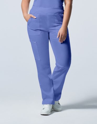 Landau Proflex Women's Straight-Leg Cargo Scrub Pants